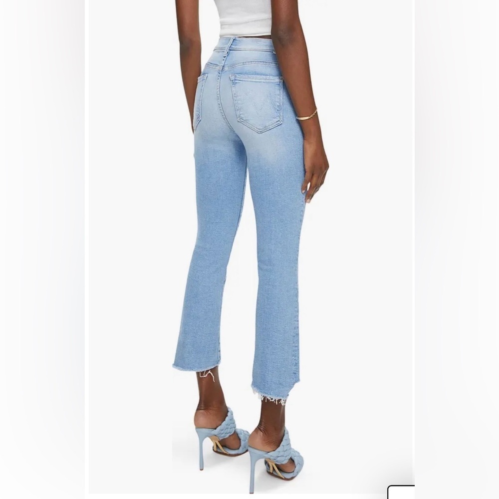 MOTHER | THE INSIDER CROP STEP FRAY IN LIMITED EDITION HIGH WAIST FRAYED SIZE 29 - Picture 3 of 10